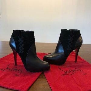 Christian Louboutin Black Bootie